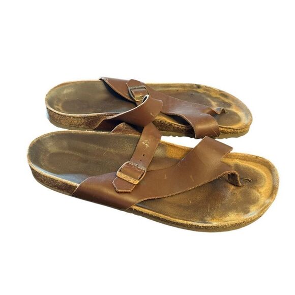 naot mens sandals leather straps comfort wear size 47 (14) - Picture 1 of 8